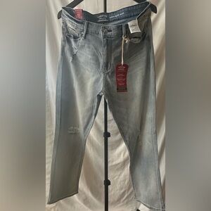 Levi's  women’s  Distressed Light blue Jeans